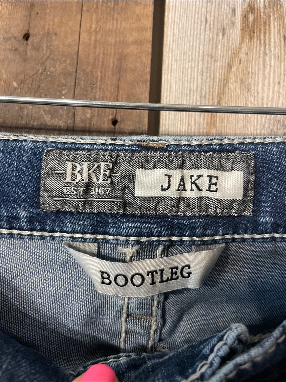 NWOT BKE Men's Faded Blue Straight Jeans 32x30 - Picture 3 of 7